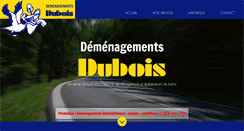 Desktop Screenshot of demenagement-dubois.be