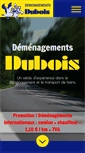 Mobile Screenshot of demenagement-dubois.be